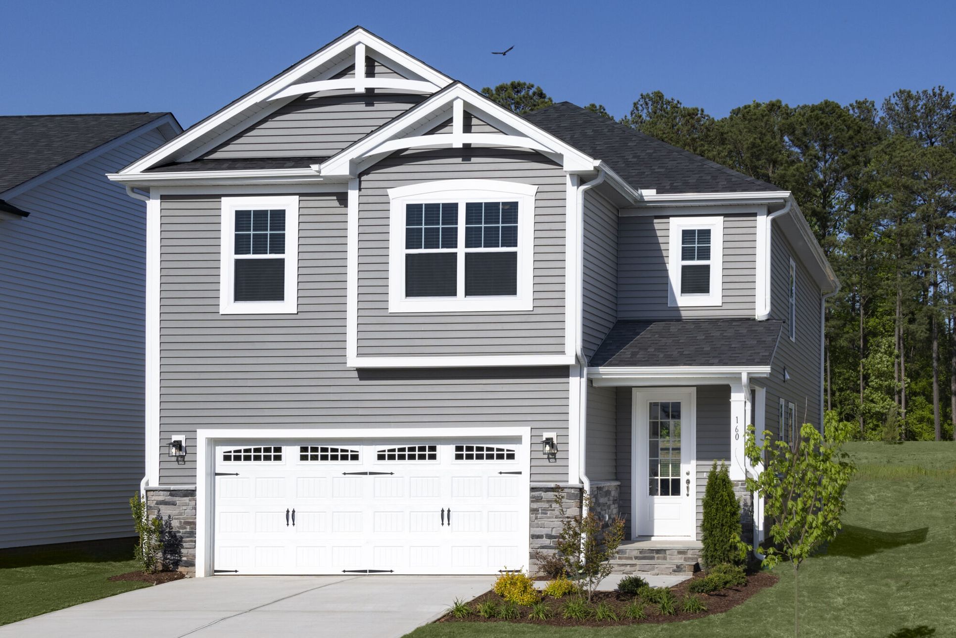 Exterior:Laurel - French Country elevation