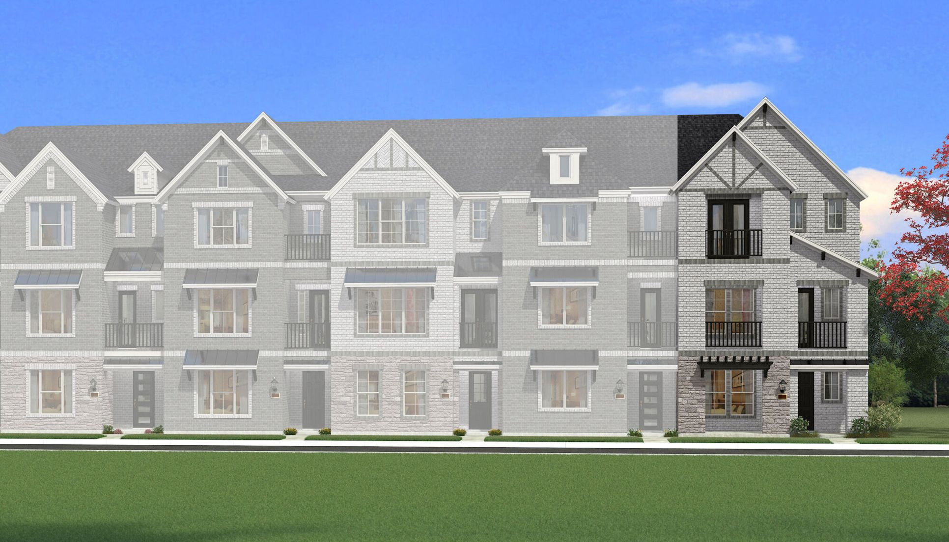 Exterior:The Kingland - B Elevation