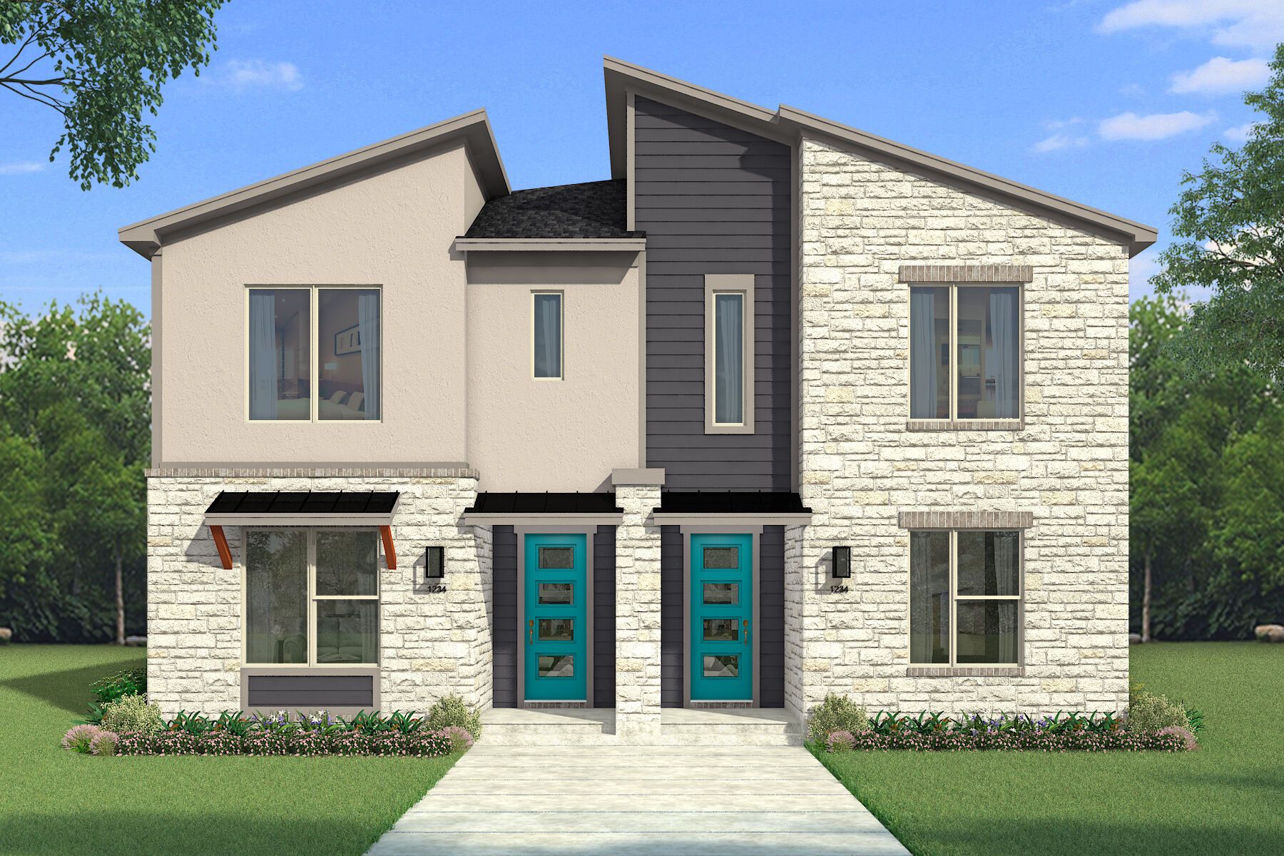 Exterior:The Carlisle - Lots 16-17