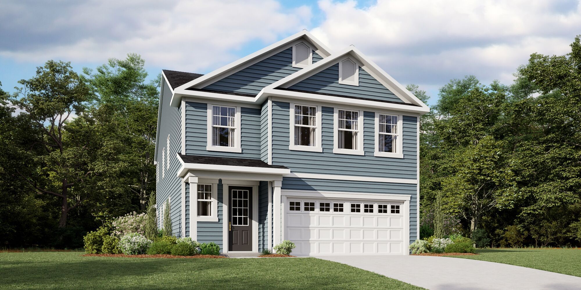 Exterior:Colonial elevation