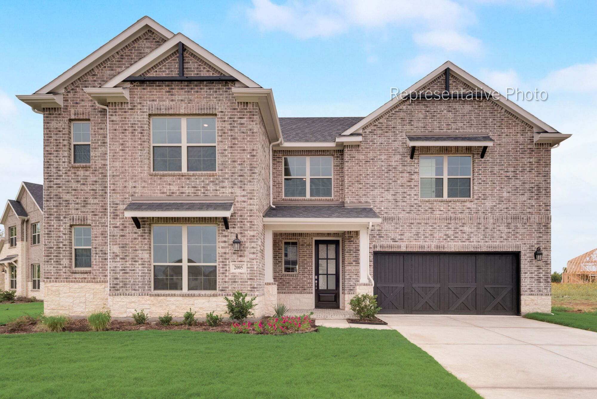 Exterior:Photo representation of the Mykonos plan. Colors, finishes and options will vary.