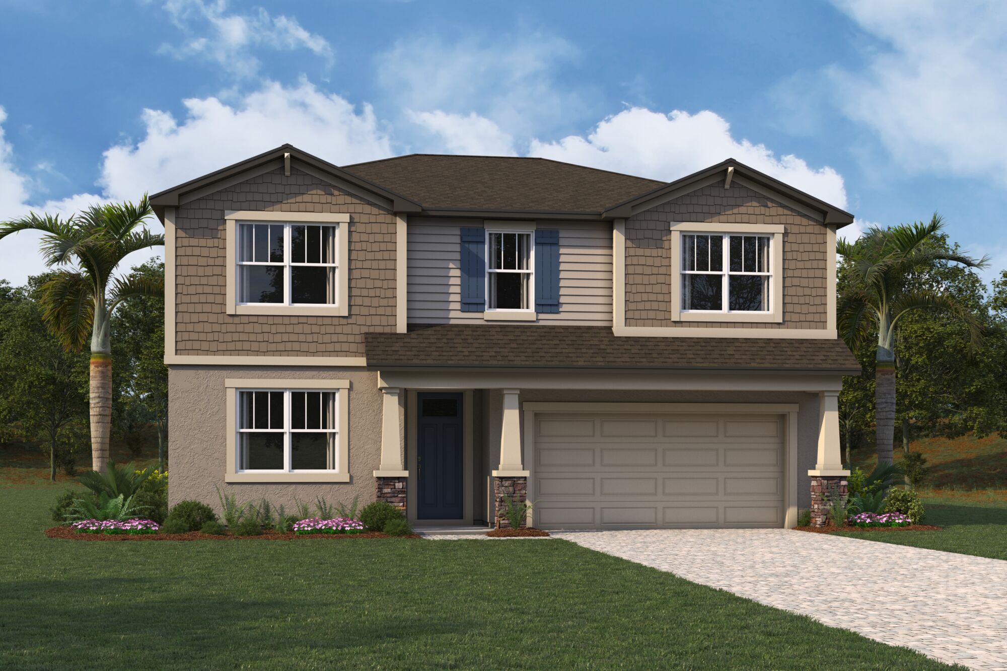 Exterior:Craftsman exterior style