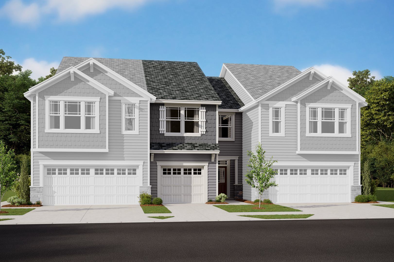 Exterior:Sierra Craftsman III Elevation rendering