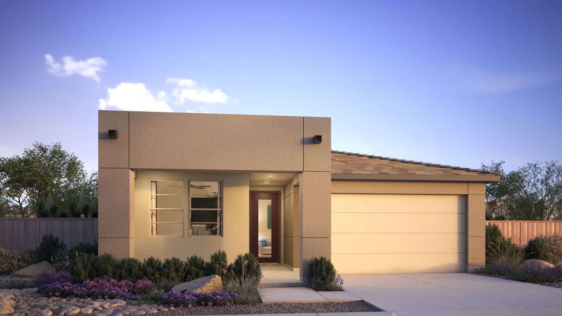 Exterior:Copper - Desert Modern Elevation