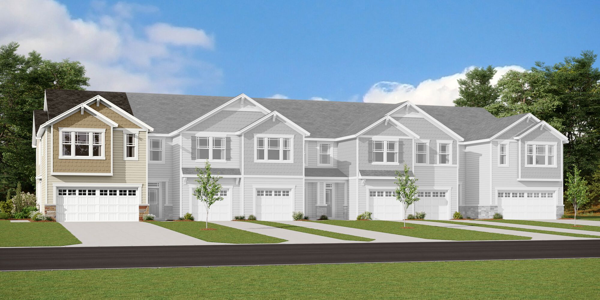 Exterior:Briana Craftsman Elevation rendering
