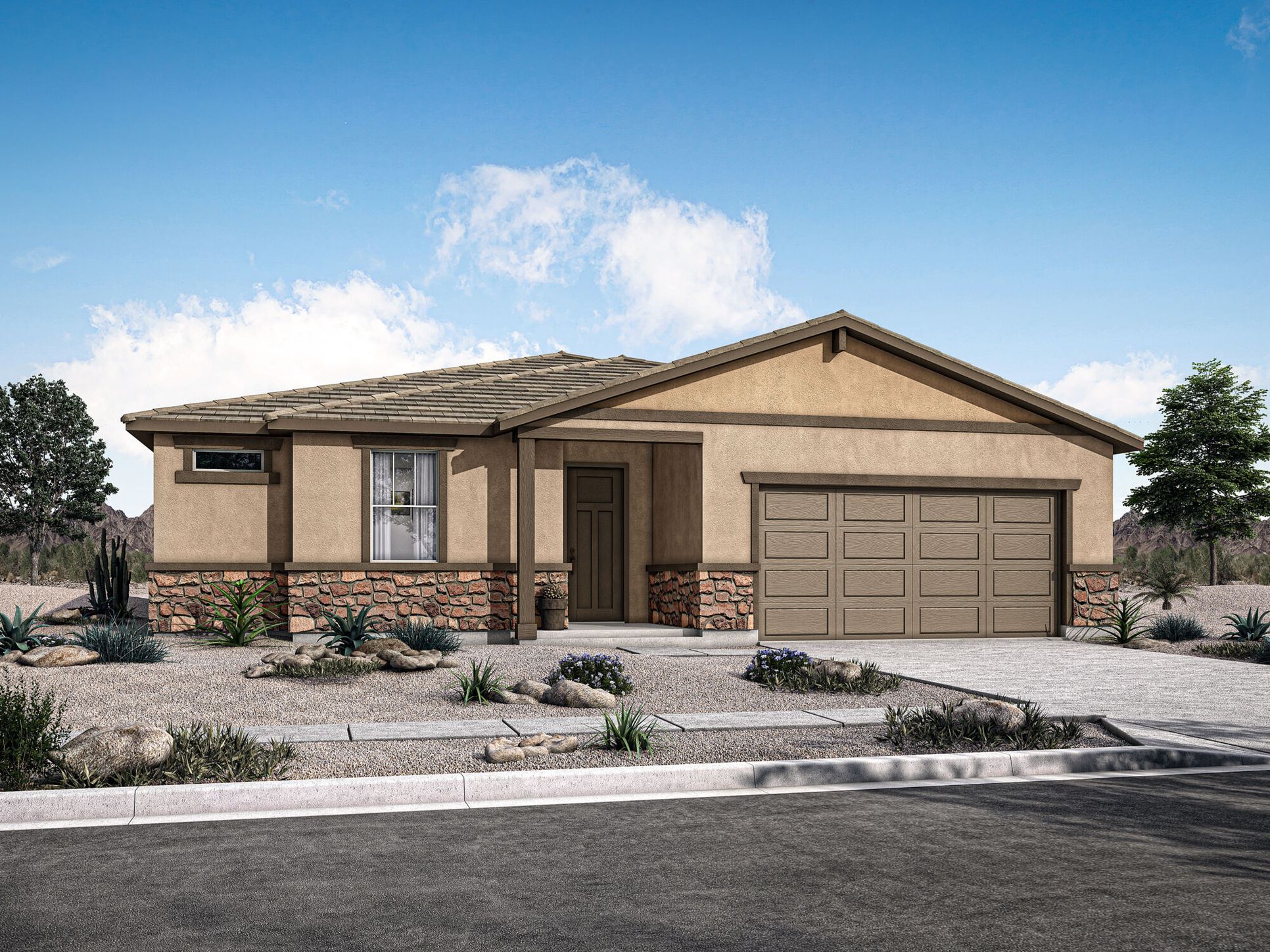 Interior:Flint floorplan with Ranch elevation