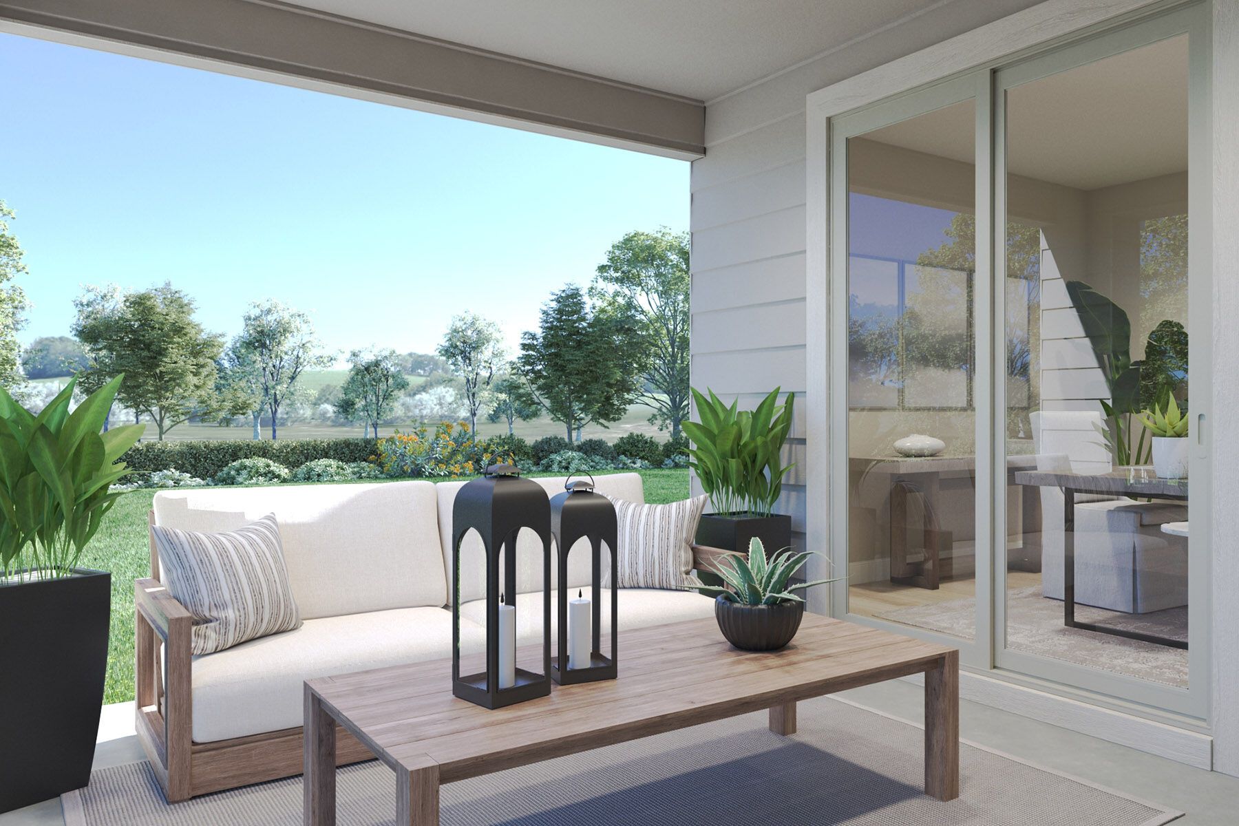 Exterior:Photo representation of the Marley plan. Colors, finishes and options will vary.