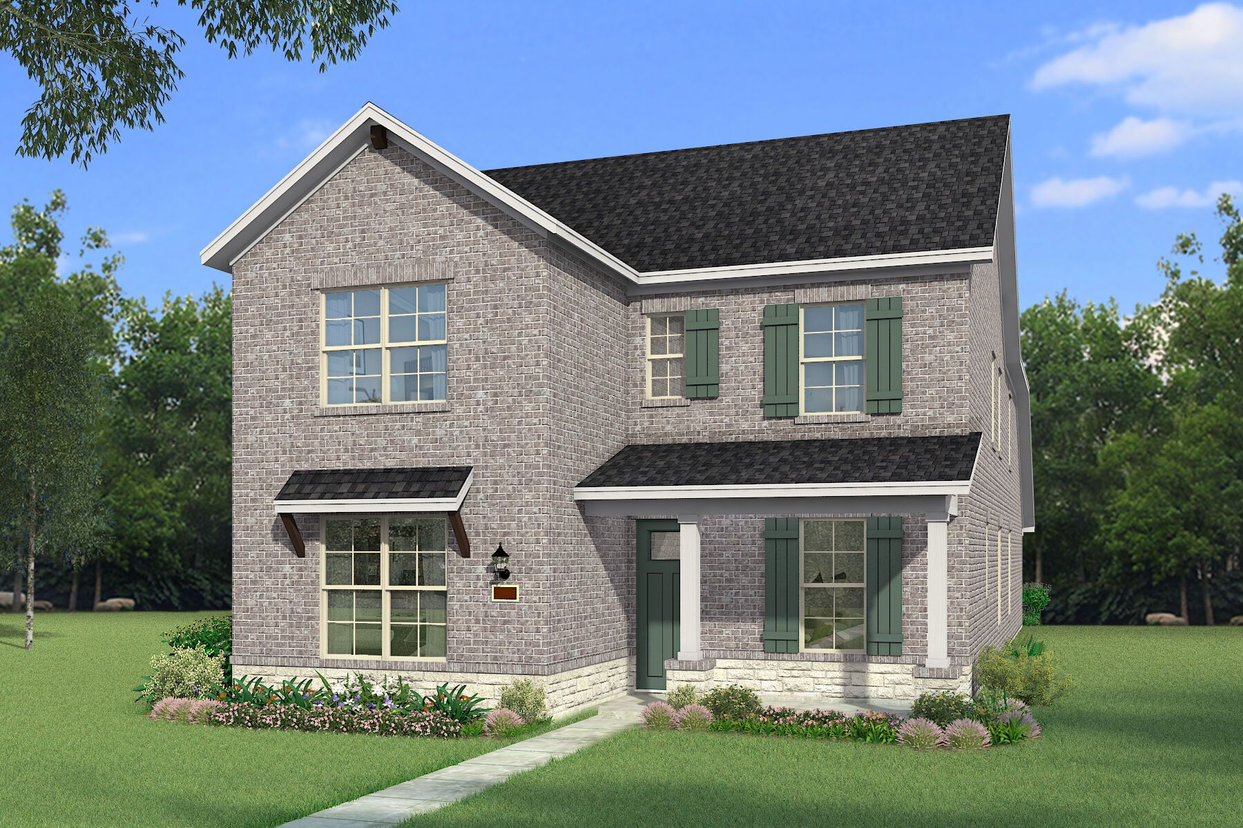 Exterior:The Medina - Hill Country Elevation