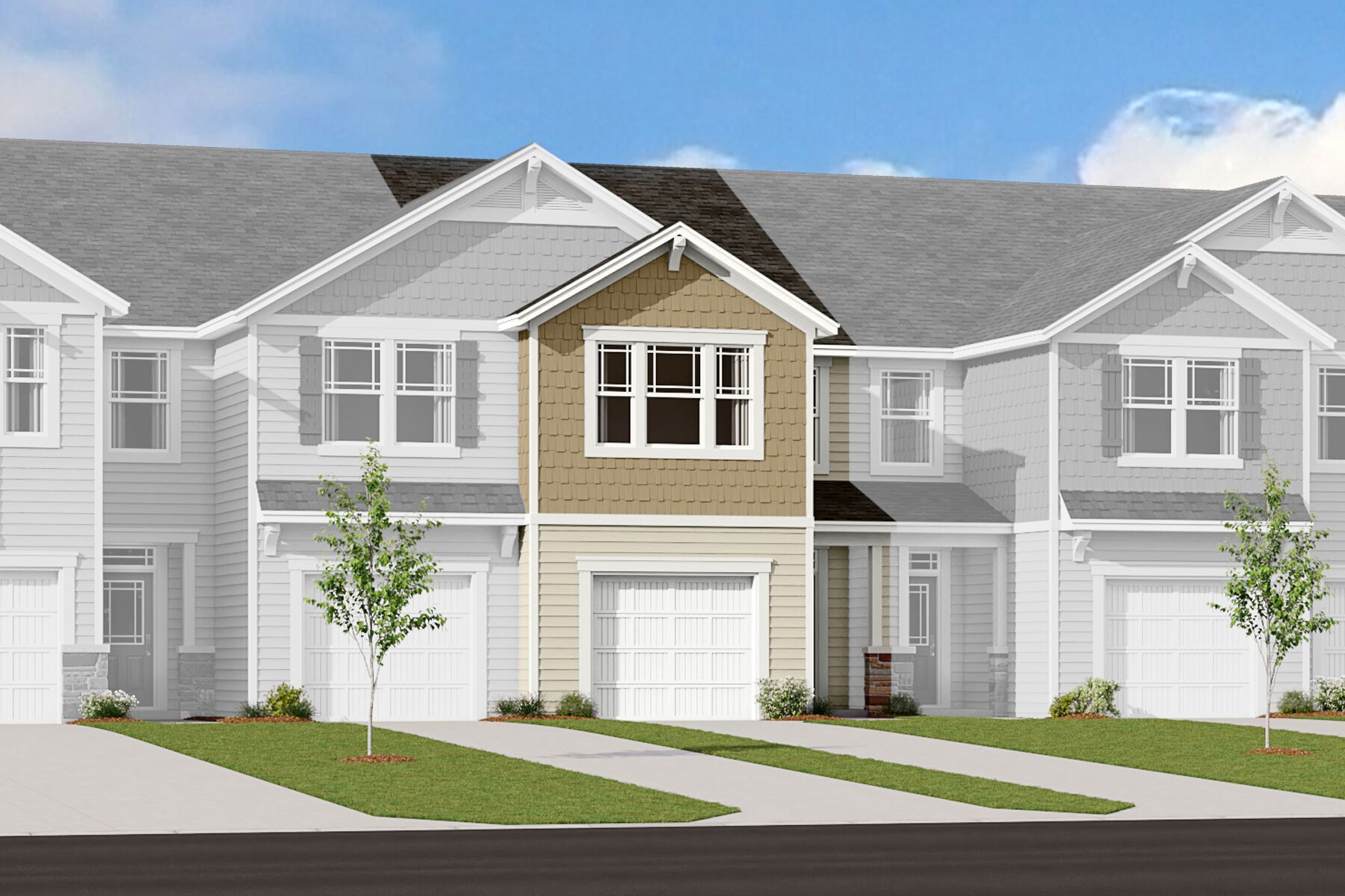 Exterior:Amira Craftsman II Elevation rendering
