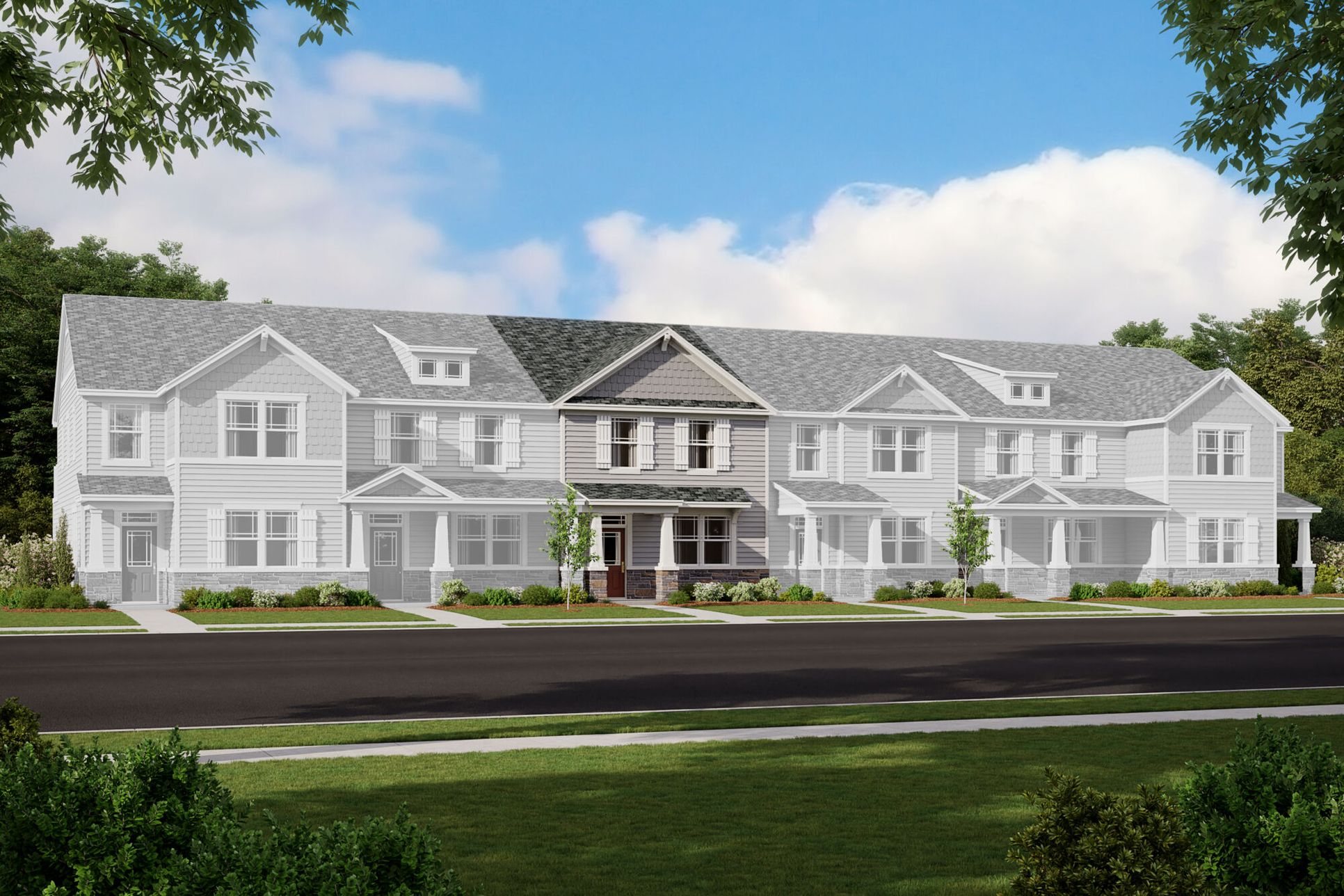 Exterior:Murphy Craftsman II Elevation rendering