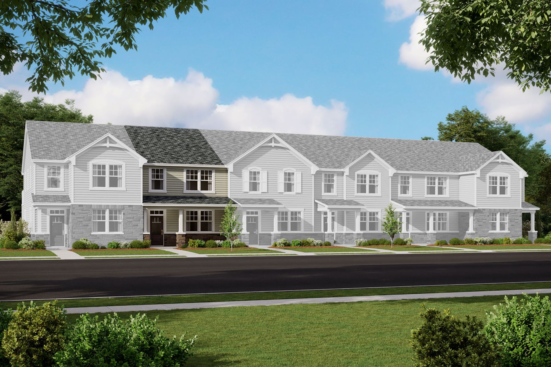 Exterior:Murphy French Country Elevation rendering