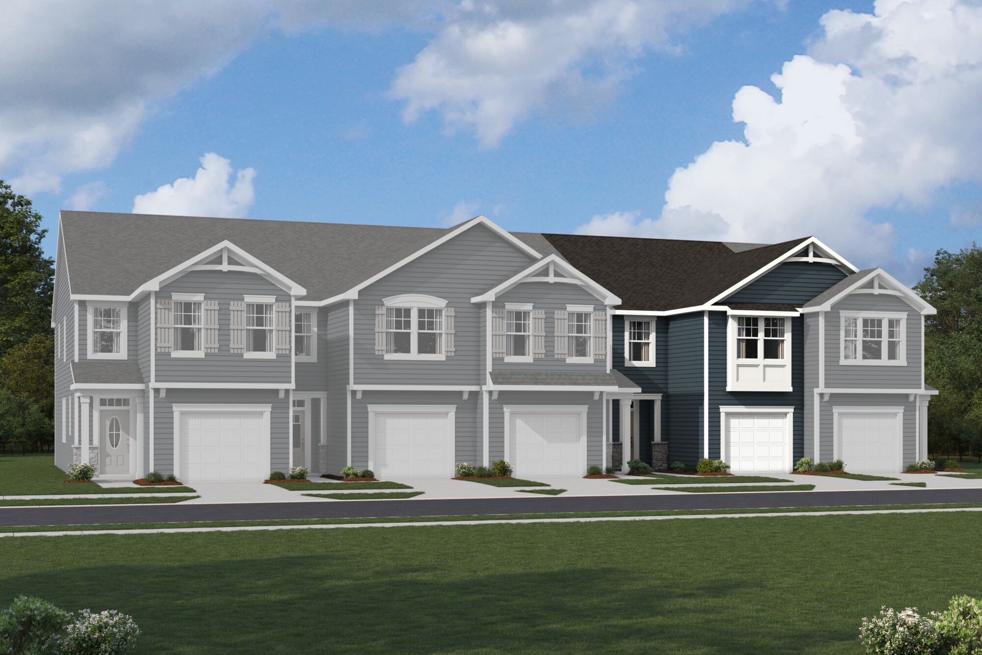 Exterior:Adriana French Country Elevation rendering