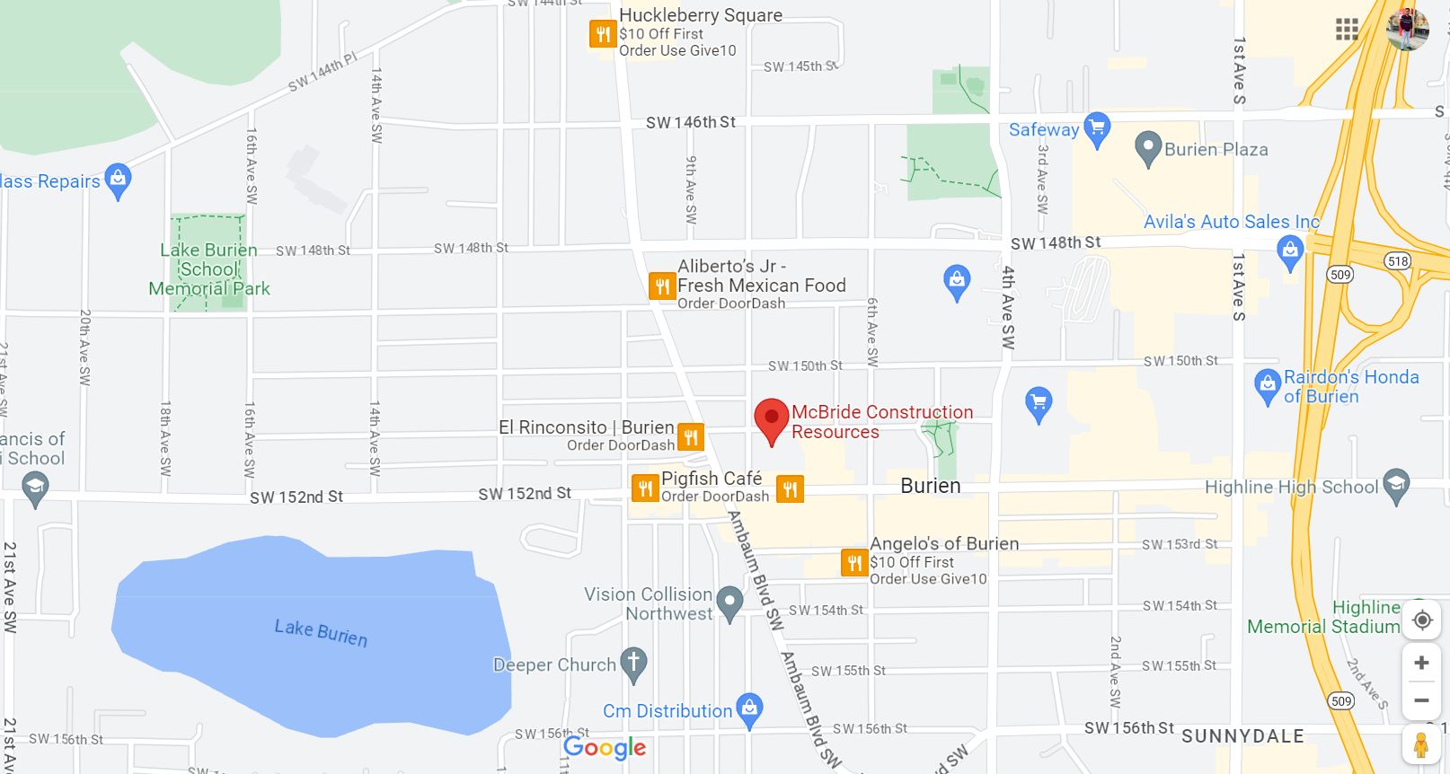 Mcbride Construction,98166