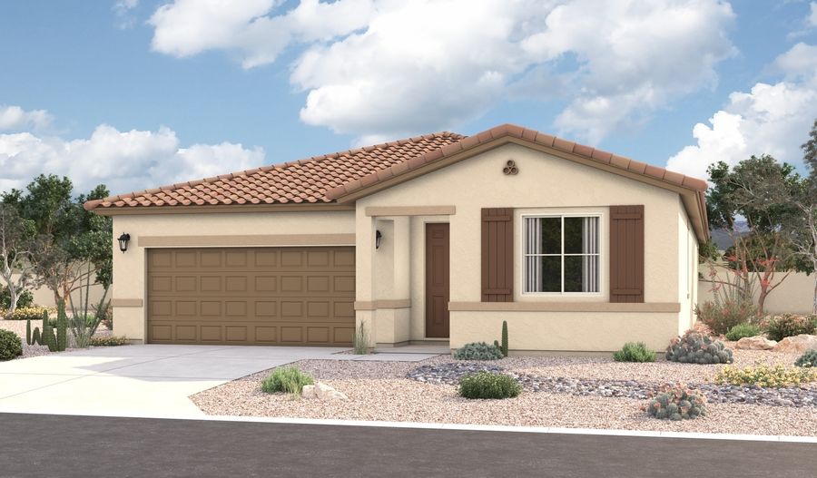 Arlington-Q721-BroadmoorWest Elevation A:The Arlington Elevation A