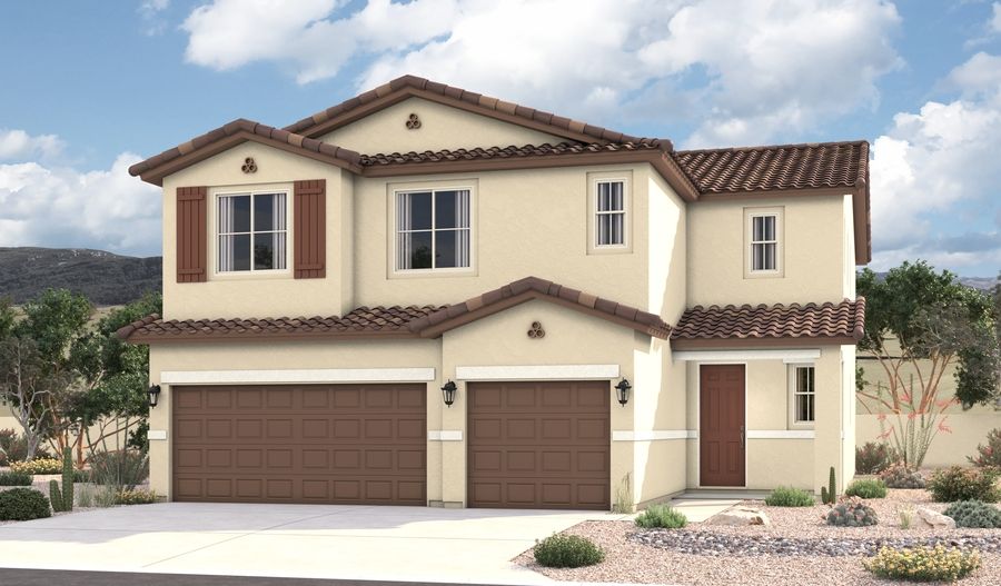 Yorktown-Q725-BroadmoorWest Elevation A:The Yorktown Elevation A