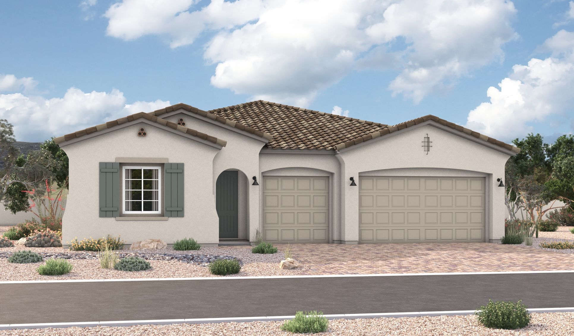 Darius-P786-RetreatBlossomRock Elevation A:The Darius Elevation A