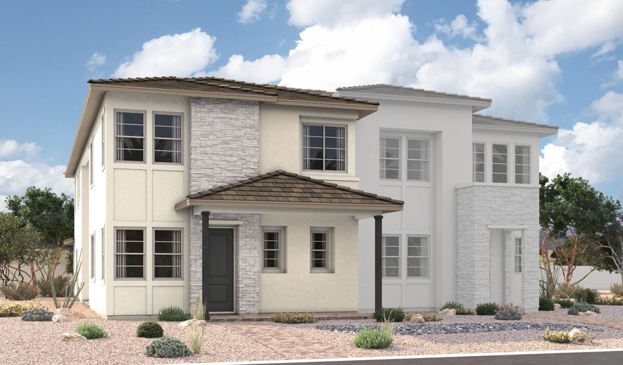 Nina-LA26-IrisGlen Elevation A:The Nina 3 Elevation A