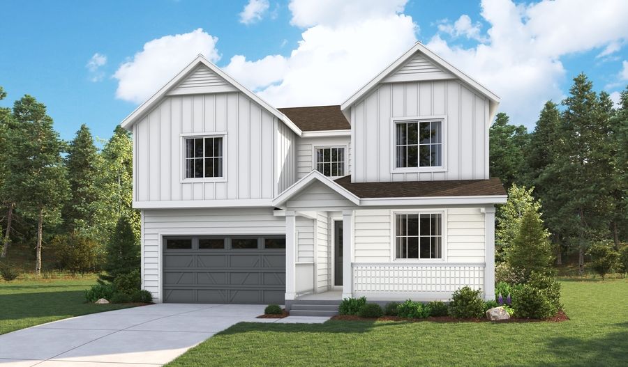 Coronado-D723-BarefootVillage Elevation A:The Coronado Elevation A