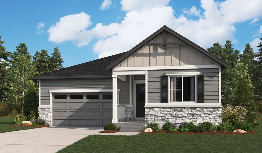 Ansel-DA52-OverlandRanch Elevation A:The Ansel Elevation A