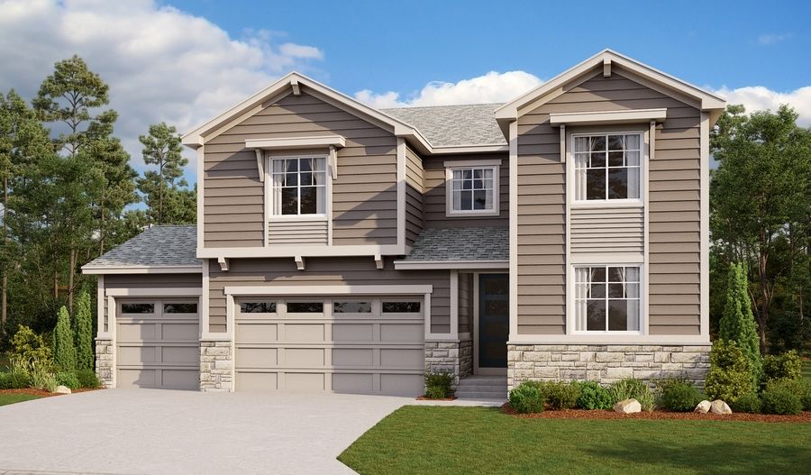 Coronado-D723-AuroraHighlands Elevation A - Day 3 car:The Coronado - Elevation A