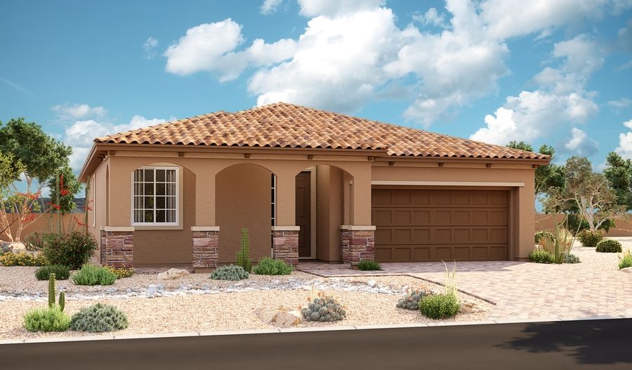 Anika-L175-SomerstonRanch Elevation A:The Anika Elevation A