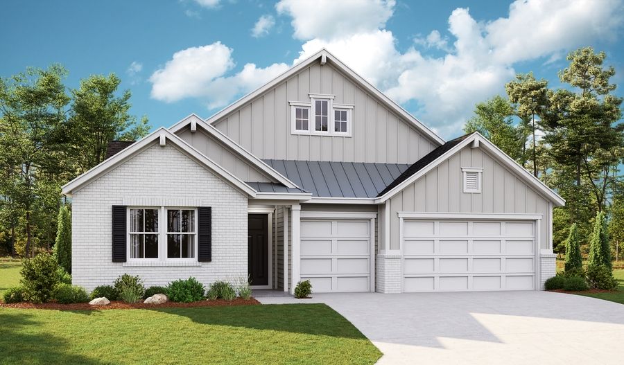 Darius-B786-Legacy Elevation F (3-car):The Darius Elevation F