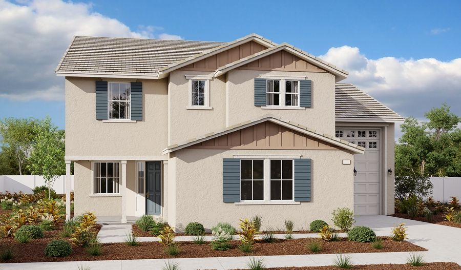 Pearce-S774-LegacyAtBraverde Elevation A:The Pearce Elevation A