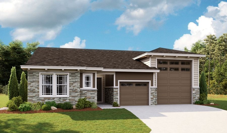 Deacon-B772-Hartland Elevation C (3-car):The Deacon Elevation C