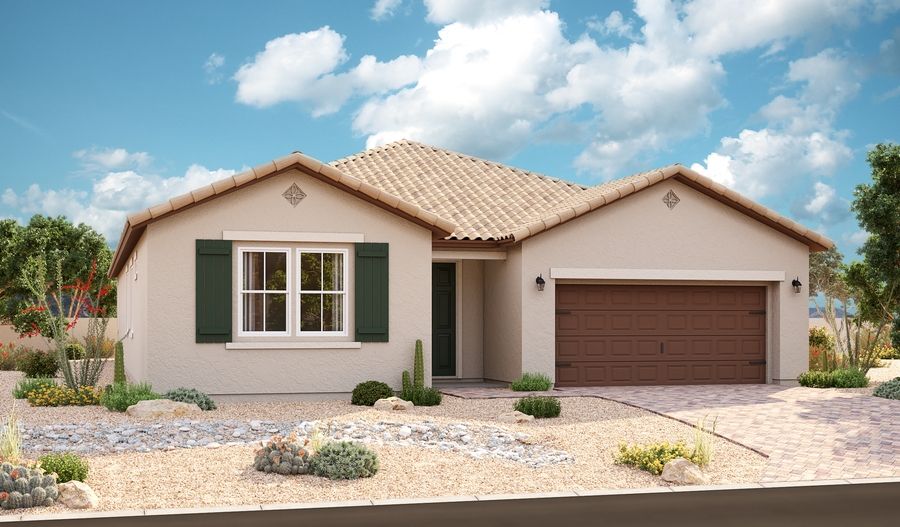 Cassandra-P642-VillagesAtRanchoElDorado Elevation A:The Cassandra Elevation A