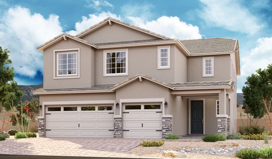 Yorktown-P725-VillagesAtRanchoElDorado Elevation B:The Yorktown Elevation B