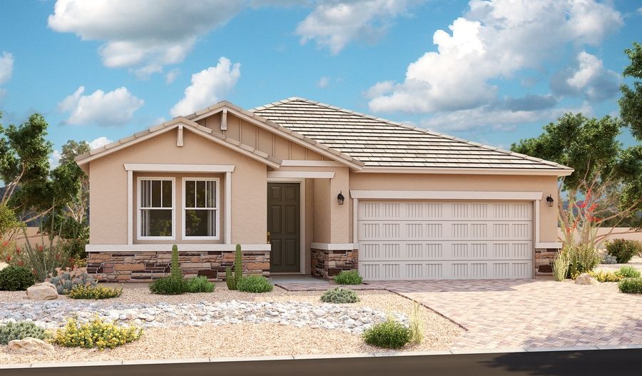 Raleigh-P741-VillagesAtRanchoElDorado Elevation C:The Raleigh Elevation C