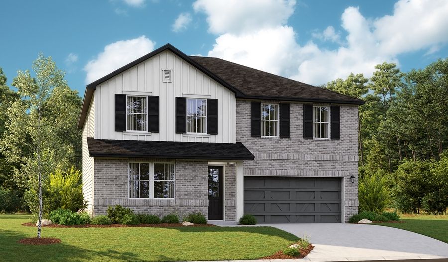 Tourmaline-X923-Austin Master Elevation A:The Tourmaline Elevation A