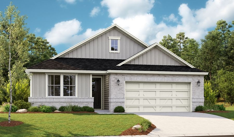 Slate-X927-Austin Master Elevation A:The Slate Elevation A