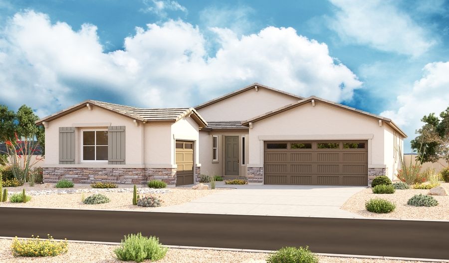 Pomona-P850-EstatesAtAsante Elevation B:The Pomona Elevation B