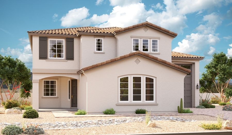 Pearce-P774-LightSkyRanch Elevation A:The Pearce Elevation A