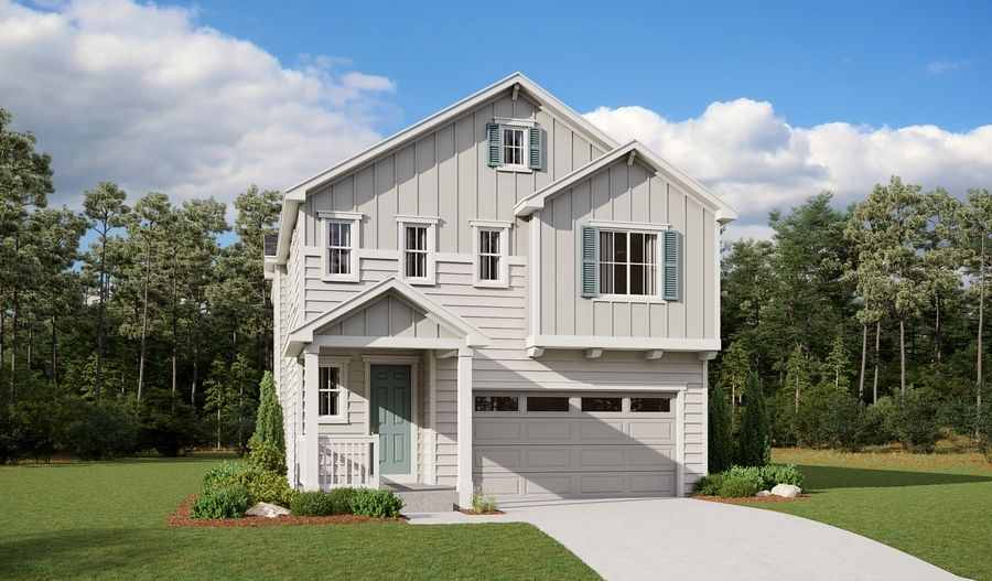 Laurel-D846-CrosswayAtSecondCreek Elevation A:The Laurel Elevation A