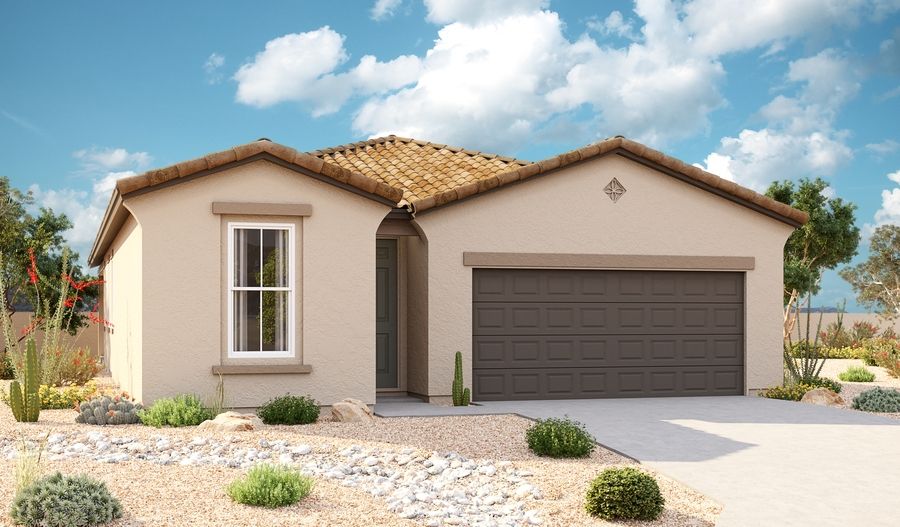 Sunstone-P919-SeasonsAtEntradaDelOro Elevation A:The Sunstone Elevation A
