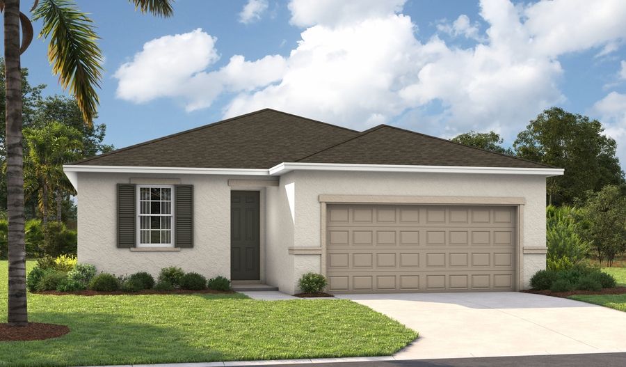 Rosemary-F965-ORL Master Elevation A:The Rosemary Elevation A