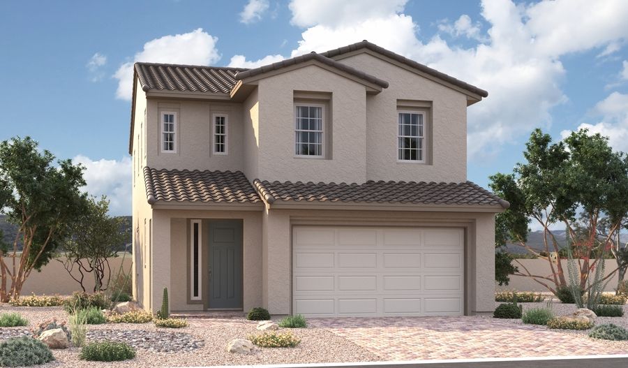 Birch-L609-OspreyRidgeAtSummerlin elevation A:the Birch elevation A