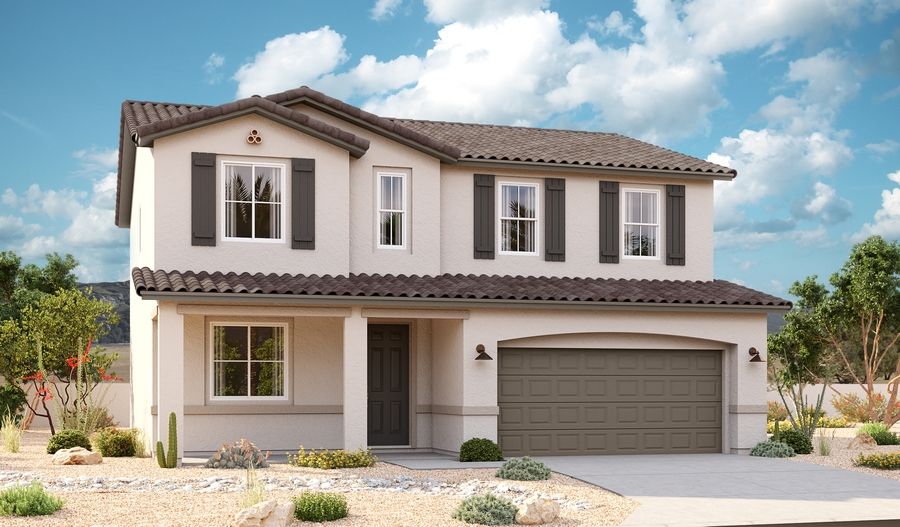 Hemingway-Q250-VistaMontebella Elevation A:The Hemingway Elevation A