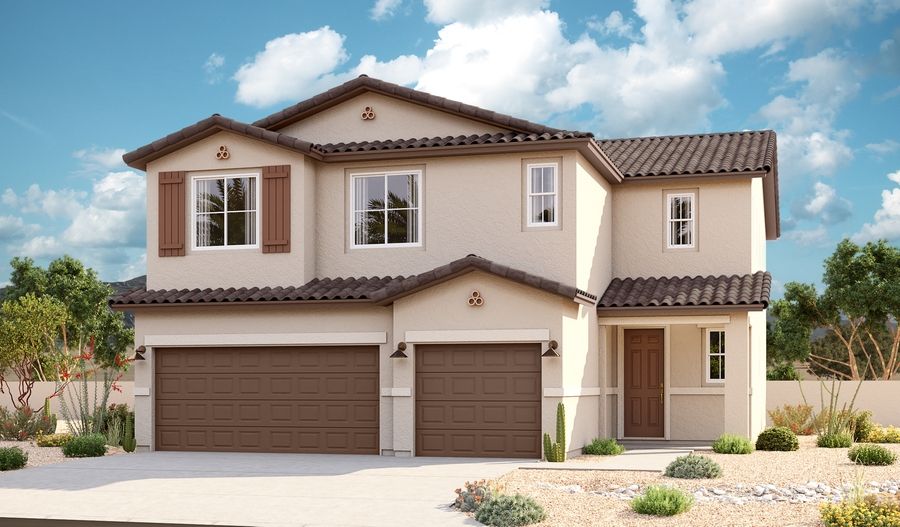Yorktown-Q725-VistaMontebella Elevation A:The Yorktown Elevation A