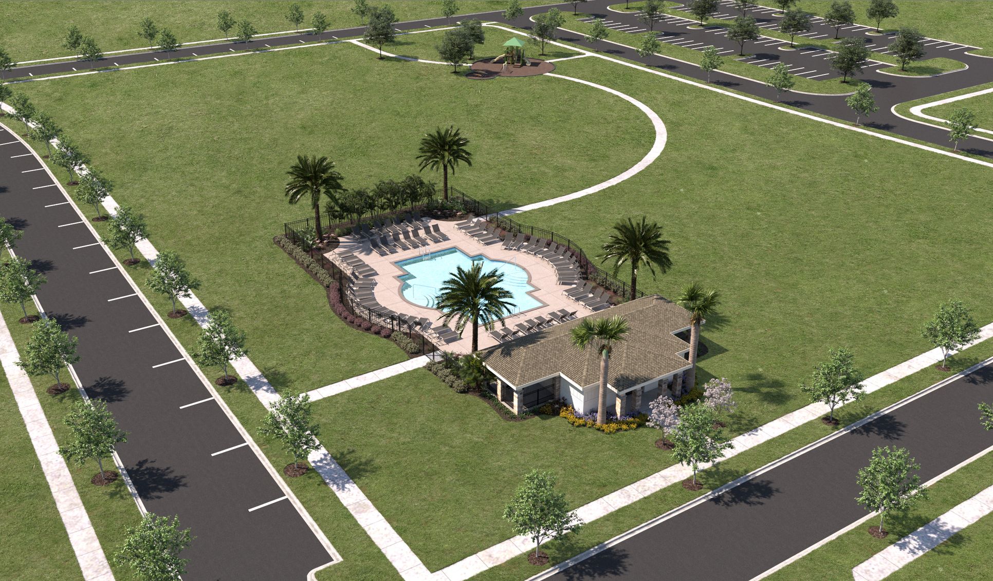 Big Sky Amenity Rendering Pool:Big Sky
