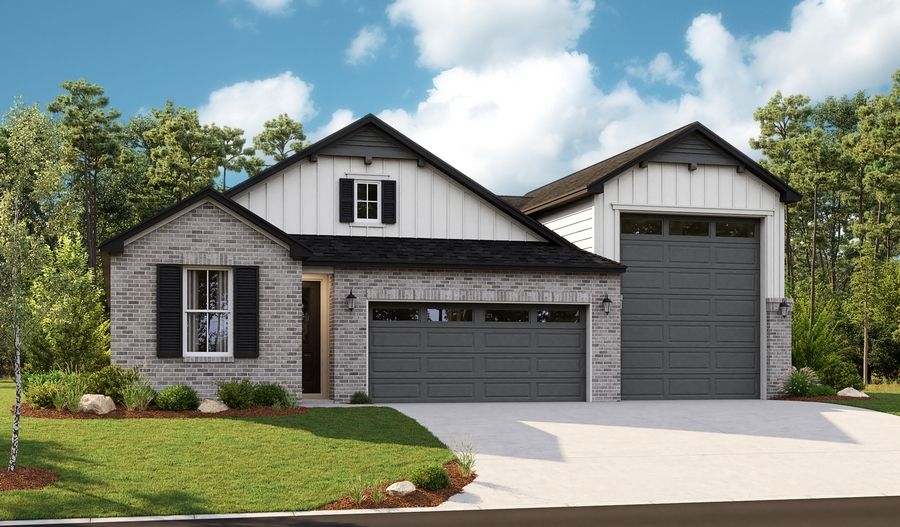 Bronze-X928-Austin Masterplan Elevation A:The Bronze Elevation A