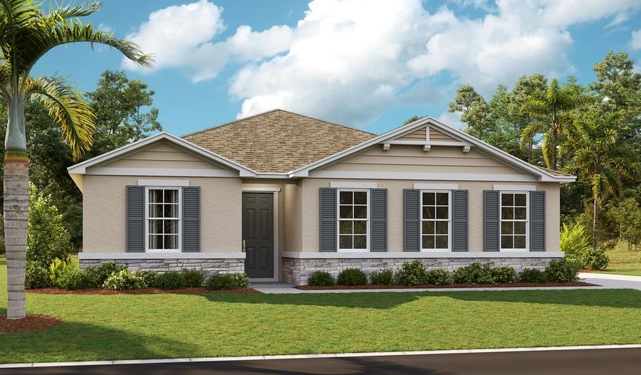 Slate-F927-WekivaRidge Elevation G:The Slate Elevation G