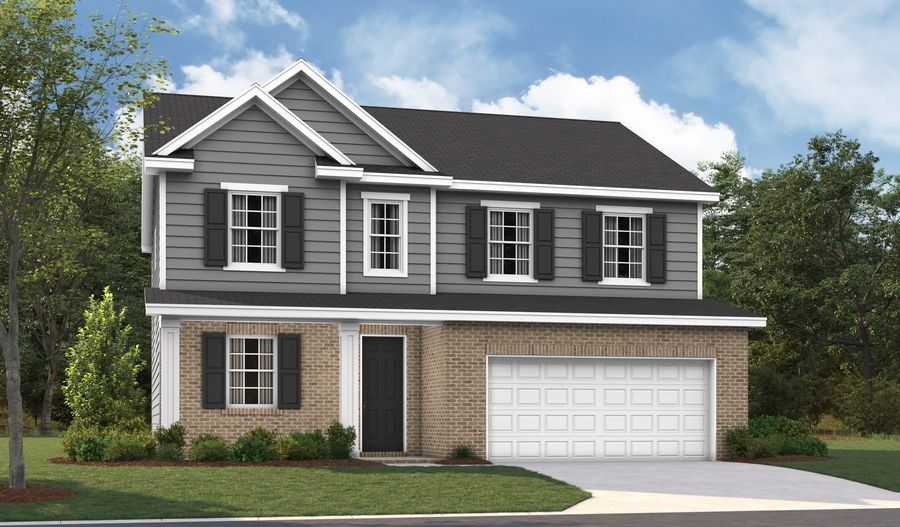 Hemingway-E250-WilliamsportLanding Elevation E:The Hemingway Elevation E