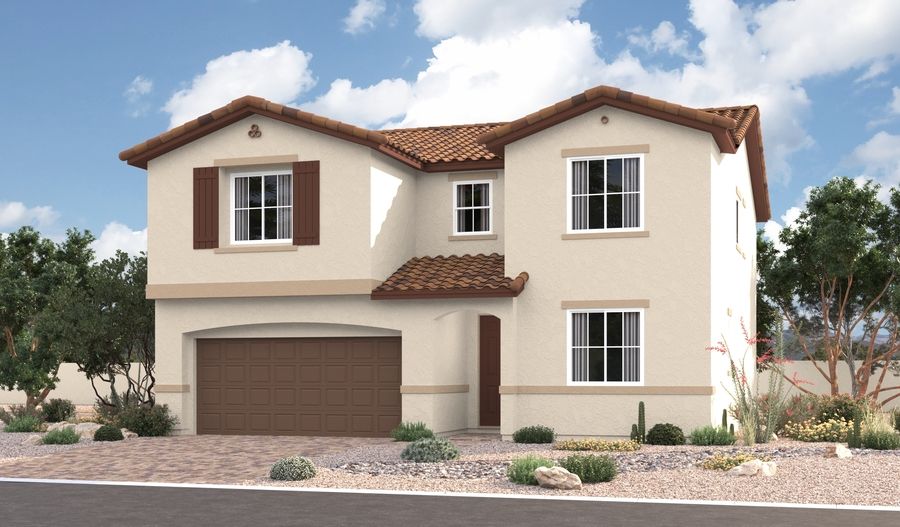 Coronado-L723-StoneHaven/Arborbrook Elevation A:The Coronado Elevation A