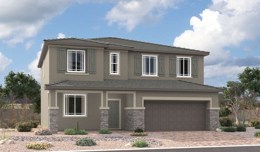 Hemingway-L250-StoneHaven/Arborbrook Elevation C:The Hemingway Elevation C