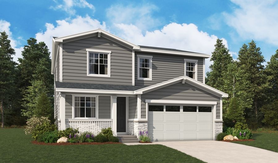 Lapis-D915-VistaWest Elevation B:The Lapis elevation B