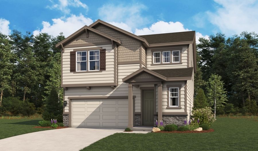 Liesel-B712-Boise Master Elevation B:The Liesel Elevation B