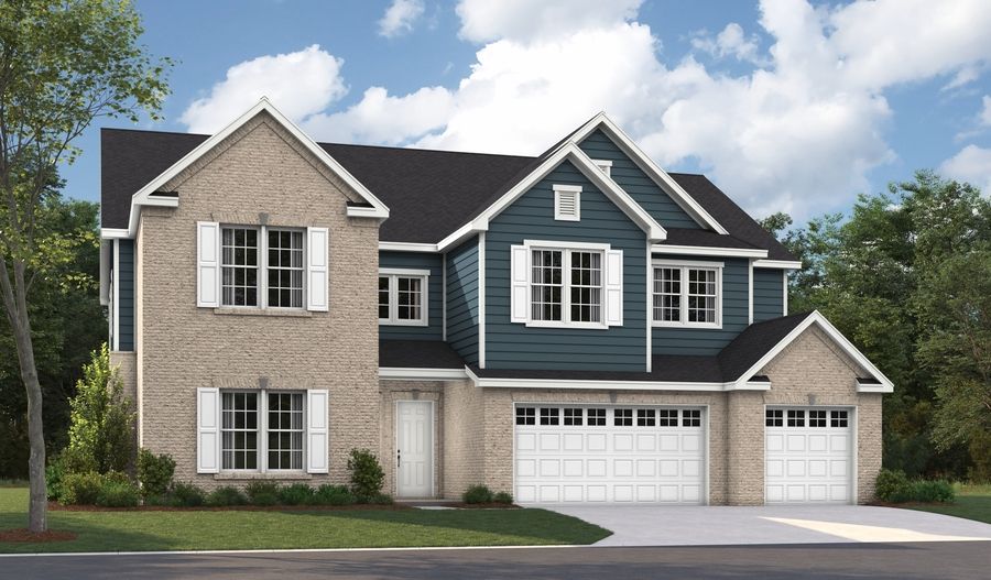 HillaryII-E47H-AugustPark Elevation A:The Hillary II Elevation A